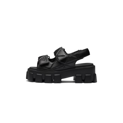 PRADA MONOLITH SANDALS 1X439N